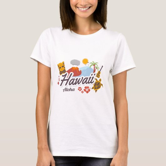 Hawaï T-shirt (Voorkant)