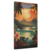  Hawaï Tropical Beach Travel Klembord (Rechts)