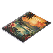  Hawaï Tropical Beach Travel Notitieboek (Linkerzijde)