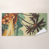 Hawaï/Tropisch Badhanddoek (Badhanddoek)
