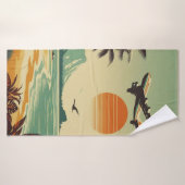  Hawaï/Tropisch Badhanddoek (Badhanddoek)