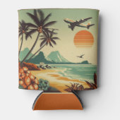  Hawaï/Tropisch Blikjeskoeler (Voorkant)