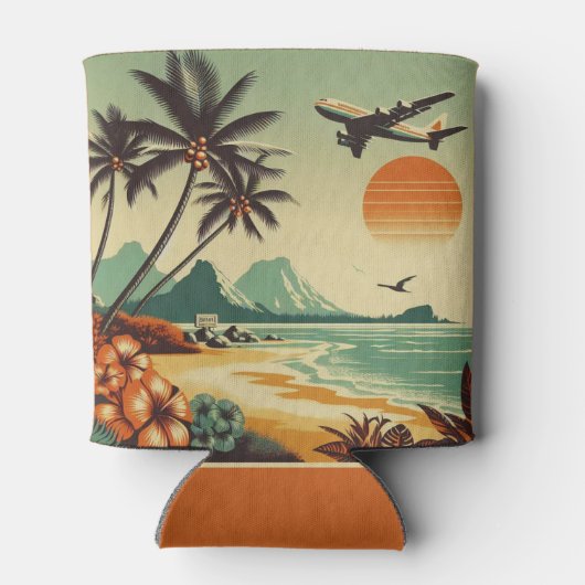  Hawaï/Tropisch Blikjeskoeler (Achterkant)