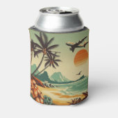  Hawaï/Tropisch Blikjeskoeler (Blikje Achterkant)