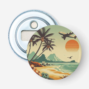 Hawaï/Tropisch Button Flesopener