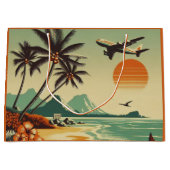  Hawaï/Tropisch Groot Cadeauzakje (Voorkant)