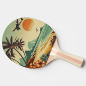 Hawaï/Tropisch Tafeltennisbatje (Zijkant)