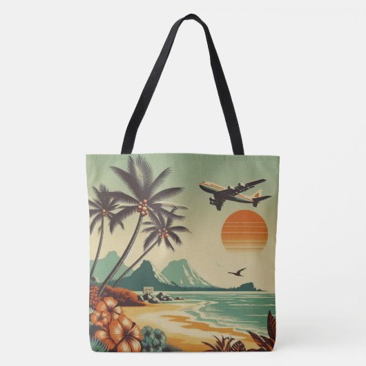  Hawaï/Tropisch Tote Bag (Voorkant)