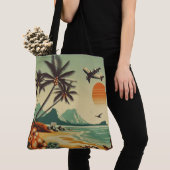  Hawaï/Tropisch Tote Bag (Dichtbij)