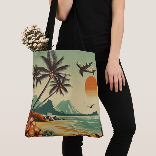  Hawaï/Tropisch Tote Bag (Dichtbij)