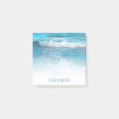 Hawaï tropische turkooise oceaangolven foto aangep post-it® notes (Voorkant)