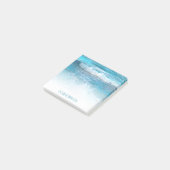 Hawaï tropische turkooise oceaangolven foto aangep post-it® notes (Schuin)