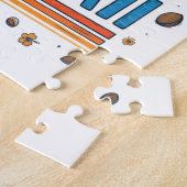 Hawaï vakantie zonsondergang 70S strand Legpuzzel (Zijkant)
