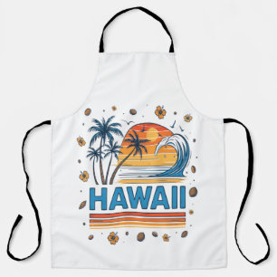 Hawaï vakantie zonsondergang 70S strand Schort