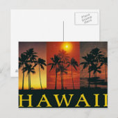 Hawaï Vintage Ansichtkaart Briefkaart (Voorkant / Achterkant)
