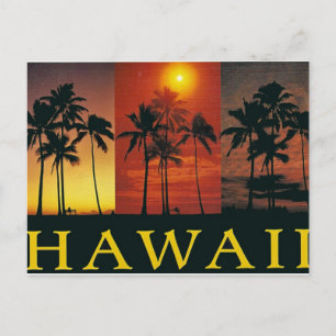 Hawaï Vintage Ansichtkaart Briefkaart