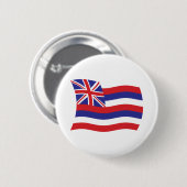 Hawaï Vlag Knop Ronde Button 5,7 Cm (Voorkant /achterkant)