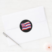 Hawaï Vlag Sticker (Envelop)