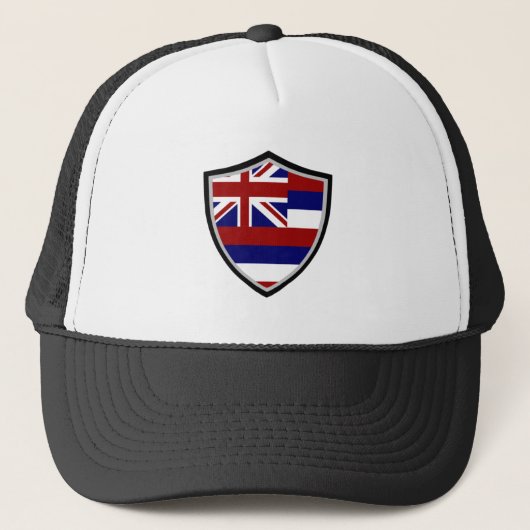 Hawaï-vlagvrachtwagen Trucker Pet (Voorkant)