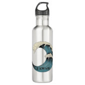 Hawaï Waterfles (Voorkant)