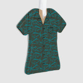Hawaiaans Aloha Hemd  Ornament (voorkant)