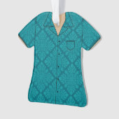 Hawaiaans Aloha Hemd Ornament (voorkant)