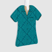 Hawaiaans Aloha Hemd Ornament (voorkant)