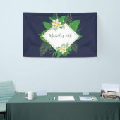 Hawaiaans Aloha Luau Verjaardagsfeestje Spandoek (Beurs)