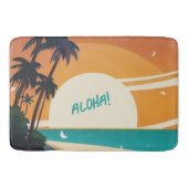 Hawaïaans/Aloha/Tropisch/strand Badmat (Voorkant)