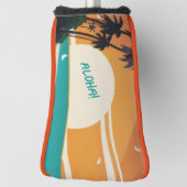Hawaiaans/Aloha/Tropisch/strand Golfheadcover (Draai 90)