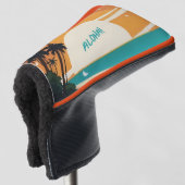 Hawaiaans/Aloha/Tropisch/strand Golfheadcover (3/4 voorkant)