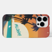Hawaiaans/Aloha/Tropisch/strand iPhone Hoesje (Achterkant horizontaal)
