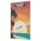 Hawaïaans/Aloha/Tropisch/strand Klembord (Links)