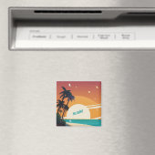 Hawaiaans/Aloha/Tropisch/strand Magneet (Insitu (Vaatwasser))