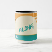 Hawaïaans/Aloha/Tropisch/strand Mok (Midden)