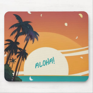 Hawaïaans/Aloha/Tropisch/strand Muismat