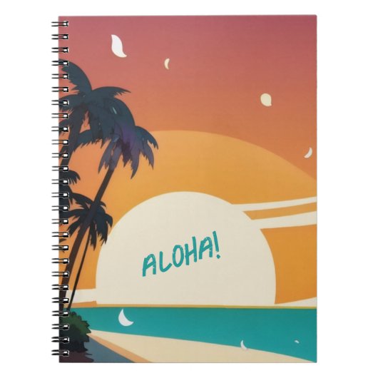 Hawaïaans/Aloha/Tropisch/strand Notitieboek (Voorkant)