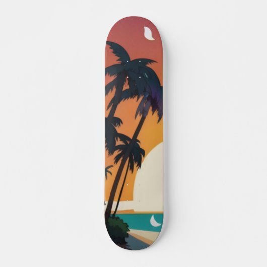 Hawaïaans/Aloha/Tropisch/strand Persoonlijk Skateboard (Voorkant)