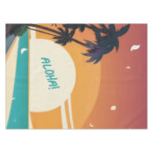 Hawaïaans/Aloha/Tropisch/strand Tafelkleed (Voorkant (Horizontaal))