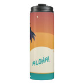 Hawaiaans/Aloha/Tropisch/strand Thermosbeker (Voorkant)