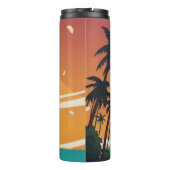 Hawaiaans/Aloha/Tropisch/strand Thermosbeker (Achterkant)