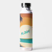 Hawaïaans/Aloha/Tropisch/strand Waterfles (Links)