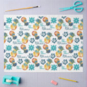 Hawaïaans ananas- en hibiscuspapier tissuepapier (Craft)