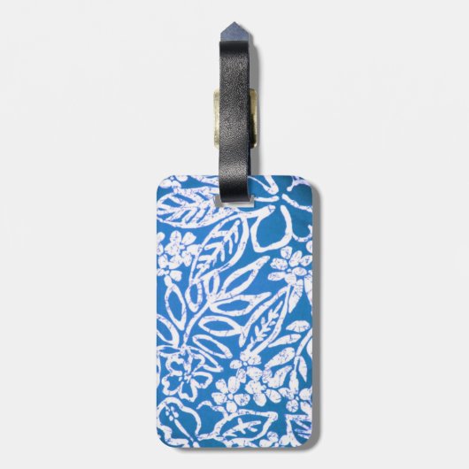 Hawaïaans Bagagelabel (Achterkant verticaal)