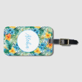Hawaïaans Bagagelabel (Voorkant (horizontaal))