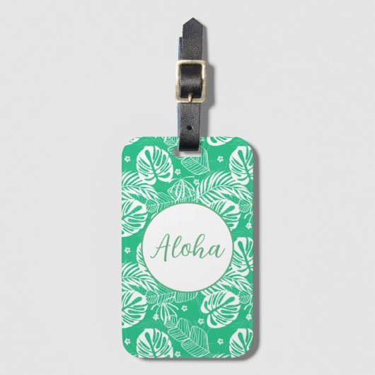 Hawaïaans Bagagelabel (Voorkant (verticaal))