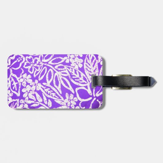 Hawaïaans Bagagelabel (Achterkant horizontaal)