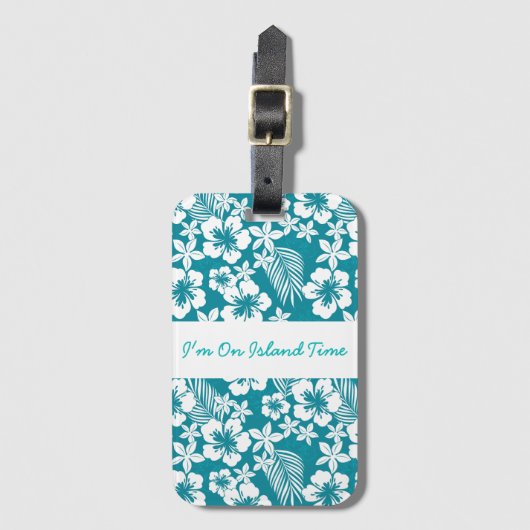 Hawaïaans Bagagelabel (Voorkant (verticaal))