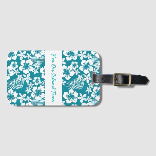 Hawaïaans Bagagelabel (Voorkant (horizontaal))