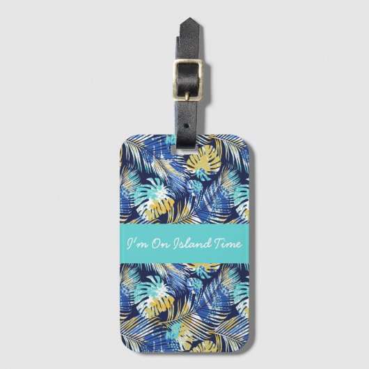 Hawaïaans Bagagelabel (Voorkant (verticaal))